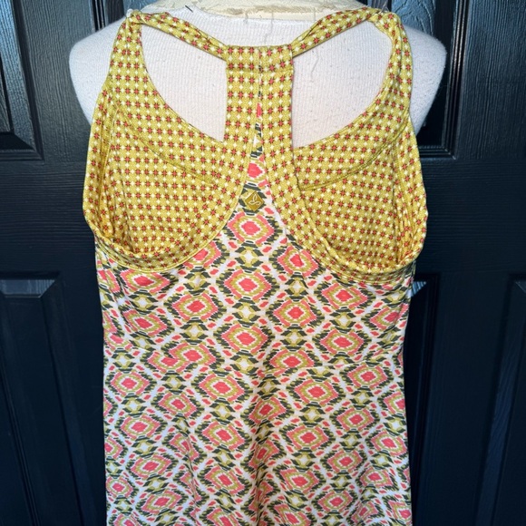 Prana Womens Cali Racerback Sleeveless Athletic Built in Bra Dress Size M - Picture 5 of 13